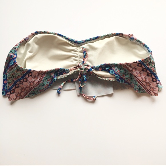 Multicolour Skinny dip bikini top in small - Picture 4 of 7